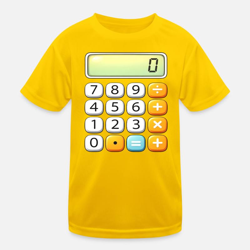 Neonrechner-Ikon-Tee Kinder Funktions-T-Shirt