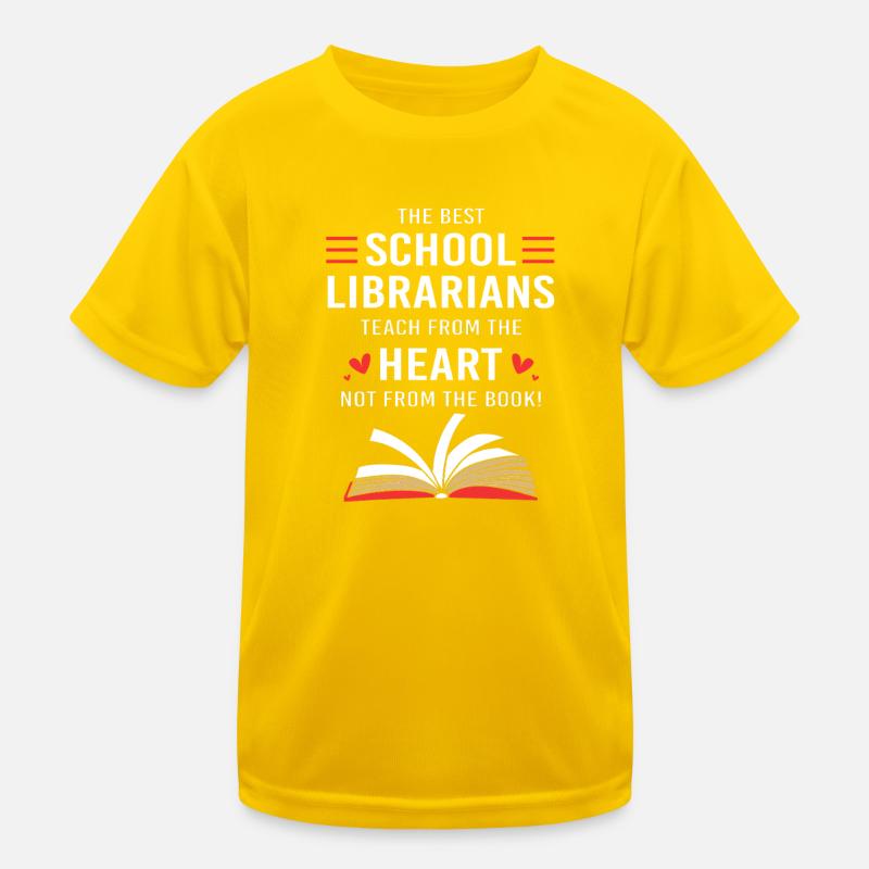 Leseratte Bibliothek Lesen Kinder Funktions-T-Shirt
