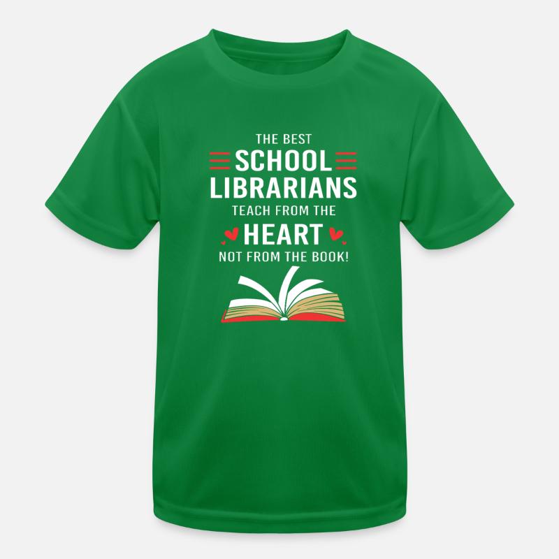 Bookworm Library Reading Kids Functional T-Shirt