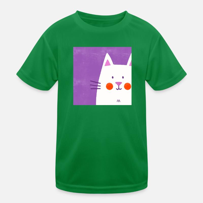 Cat lover Kids Functional T-Shirt
