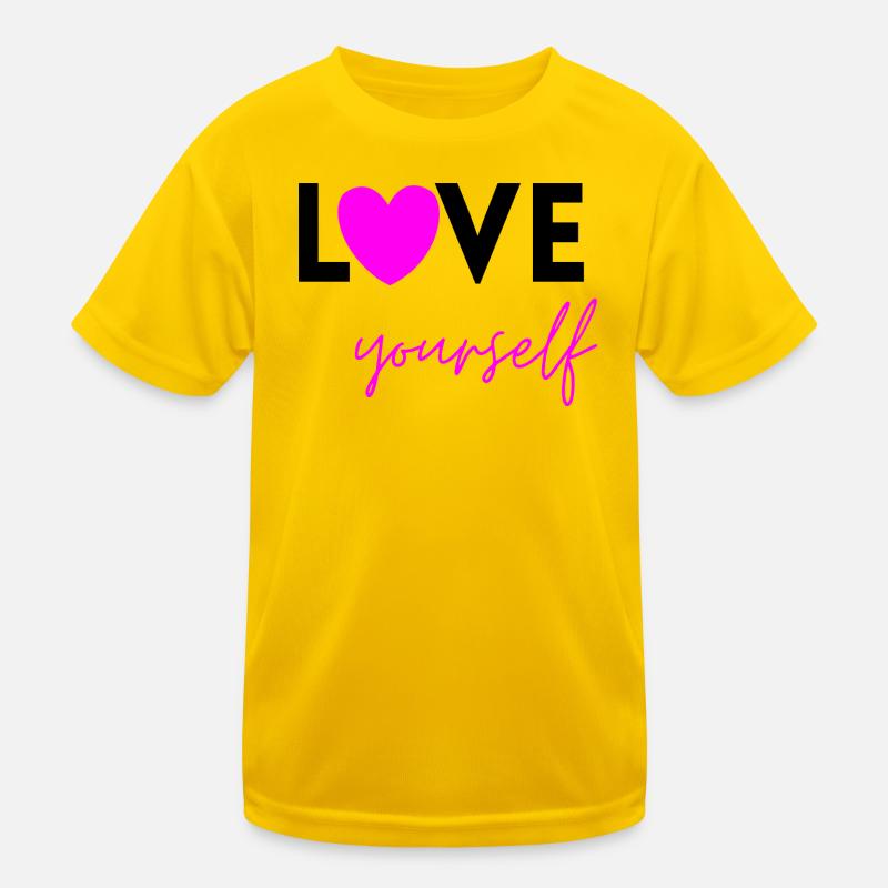 AIME-TOI ROSE ! SENTIMENT D’AUTONOMISATION MENTALE T-shirt sport Enfant