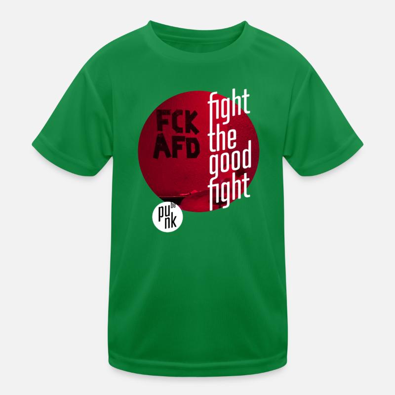 ThinkBick_Fight_the_good_fight_2026_3 Kinder Funktions-T-Shirt