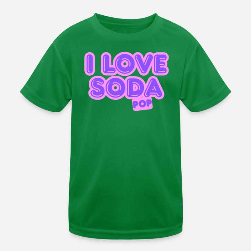Ich liebe Limonade. Kinder Funktions-T-Shirt