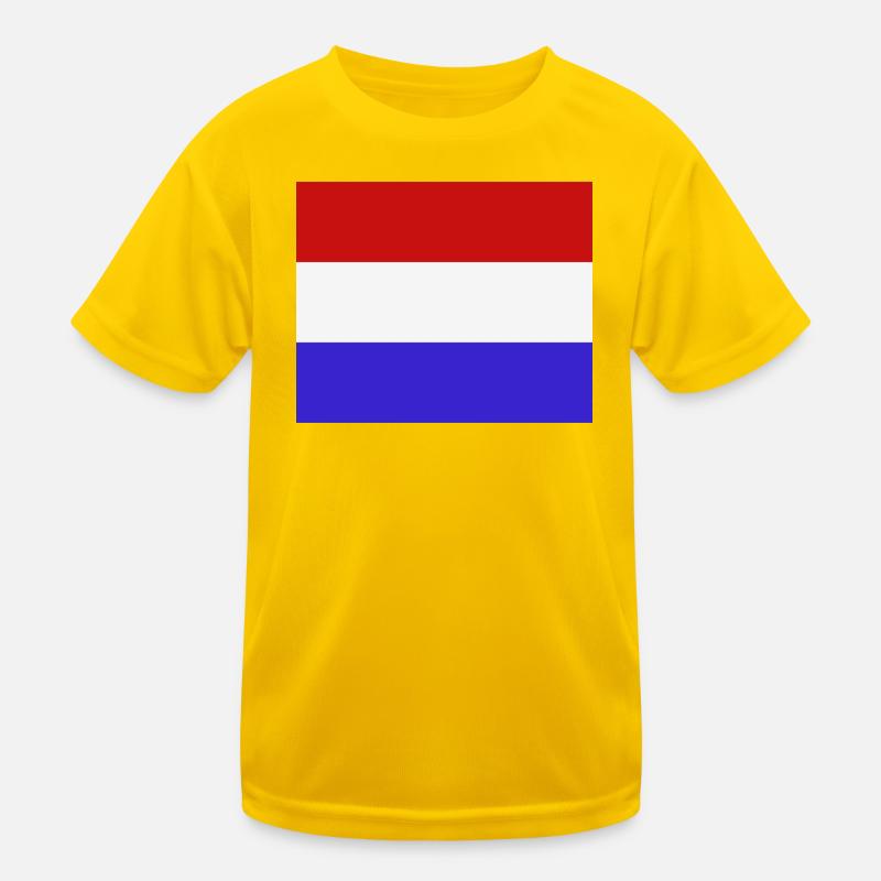 Drapeau néerlandais T-shirt sport Enfant
