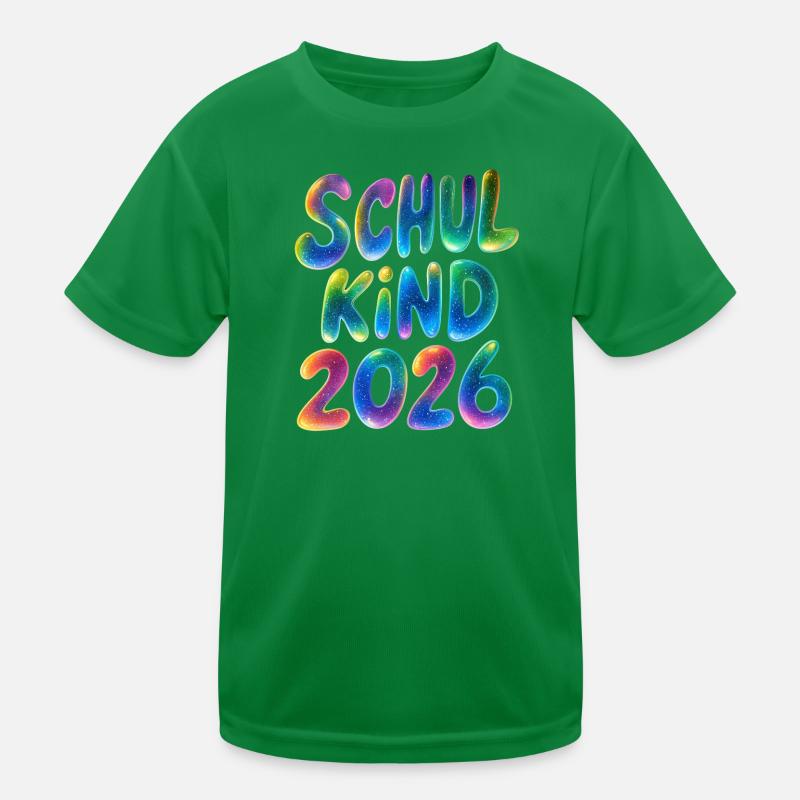 Écolier 2026 Rainbow Galaxy T-shirt sport Enfant