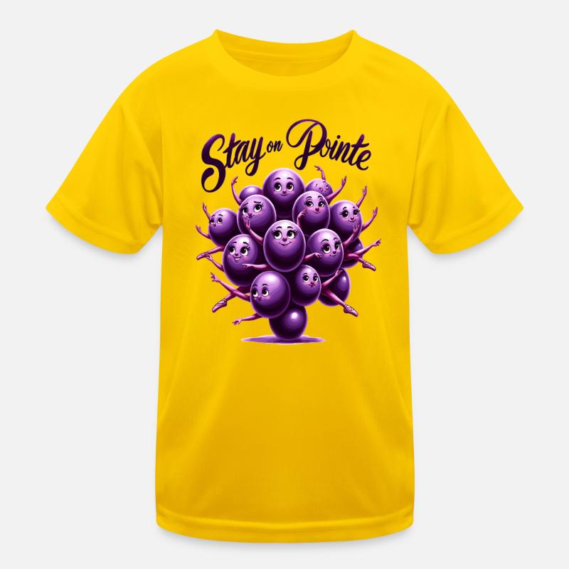 Pointe Grapes Dream T-shirt sport Enfant