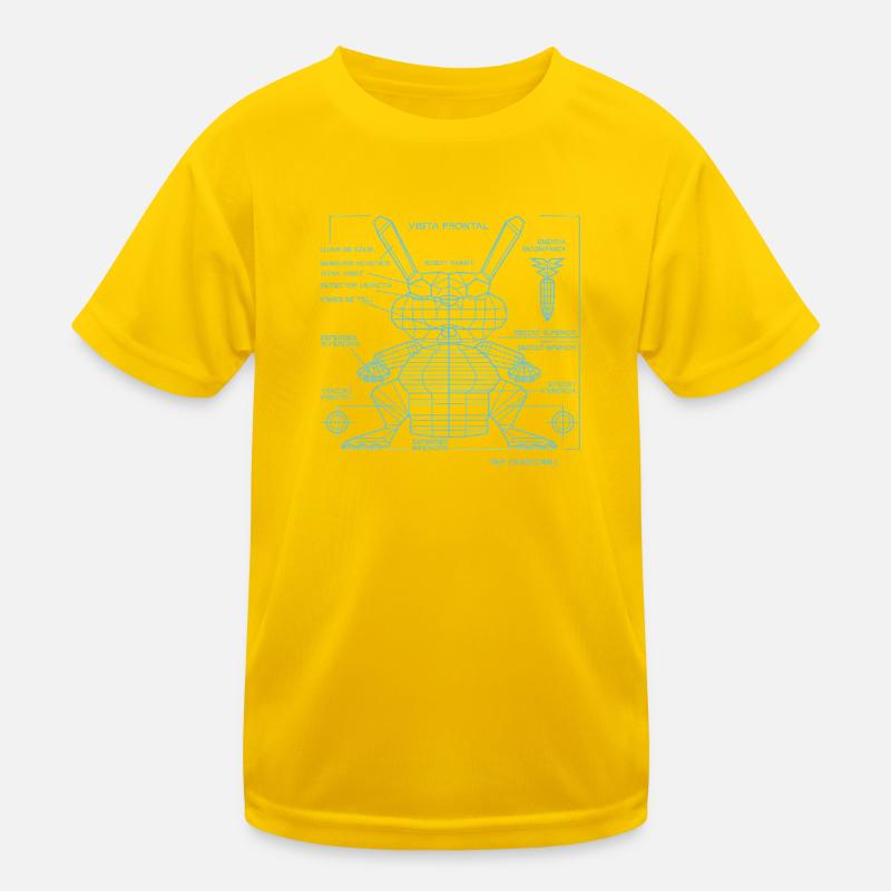 Robot Rabbit Kids Functional T-Shirt