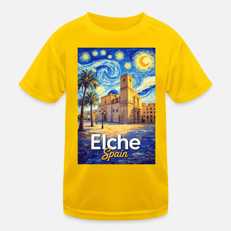 Elche Spain Kids Functional T-Shirt