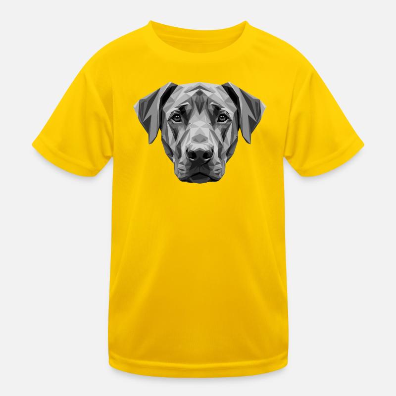 Rhodesian Ridgeback Jagdhund Hunde Stolz Ridgeback Kinder Funktions-T-Shirt