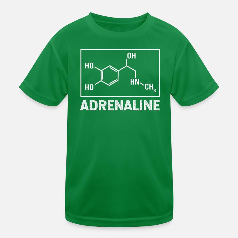 Chemistry Science Physics Laboratory Structural Formula Kids Functional T-Shirt