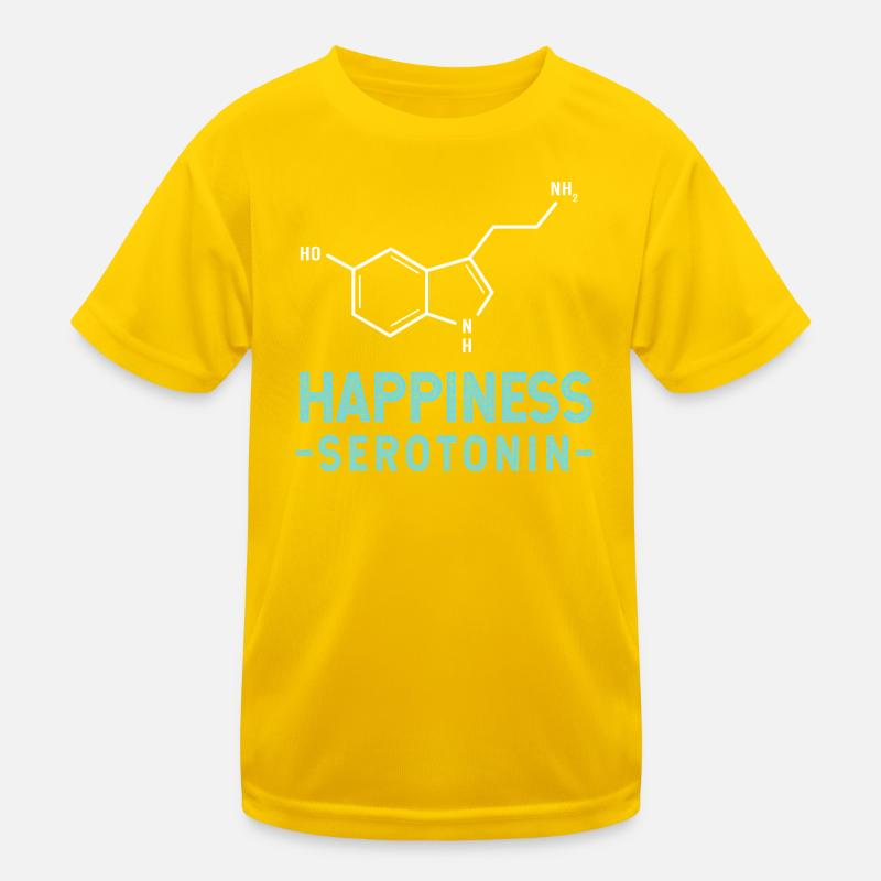 Chemistry Science Physics Laboratory Structural Formula Kids Functional T-Shirt