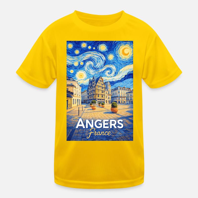 Angers, Frankreich Kinder Funktions-T-Shirt