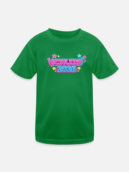 Inscription des élèves à l’école magique 2026 - T-shirt sport Enfant - vert - Devant