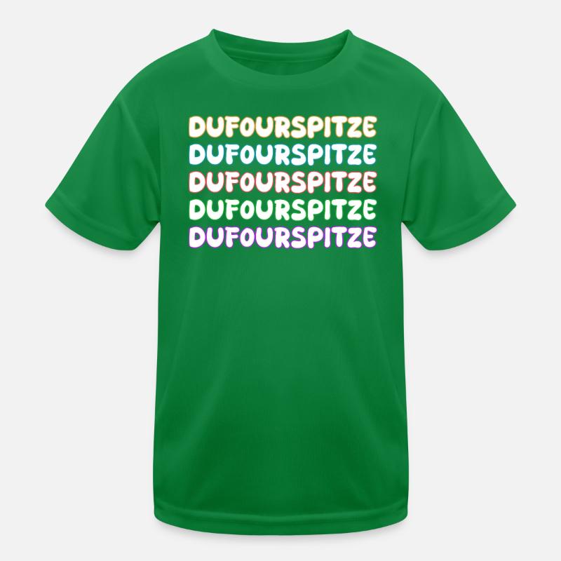 Dufourspitze Kinder Funktions-T-Shirt