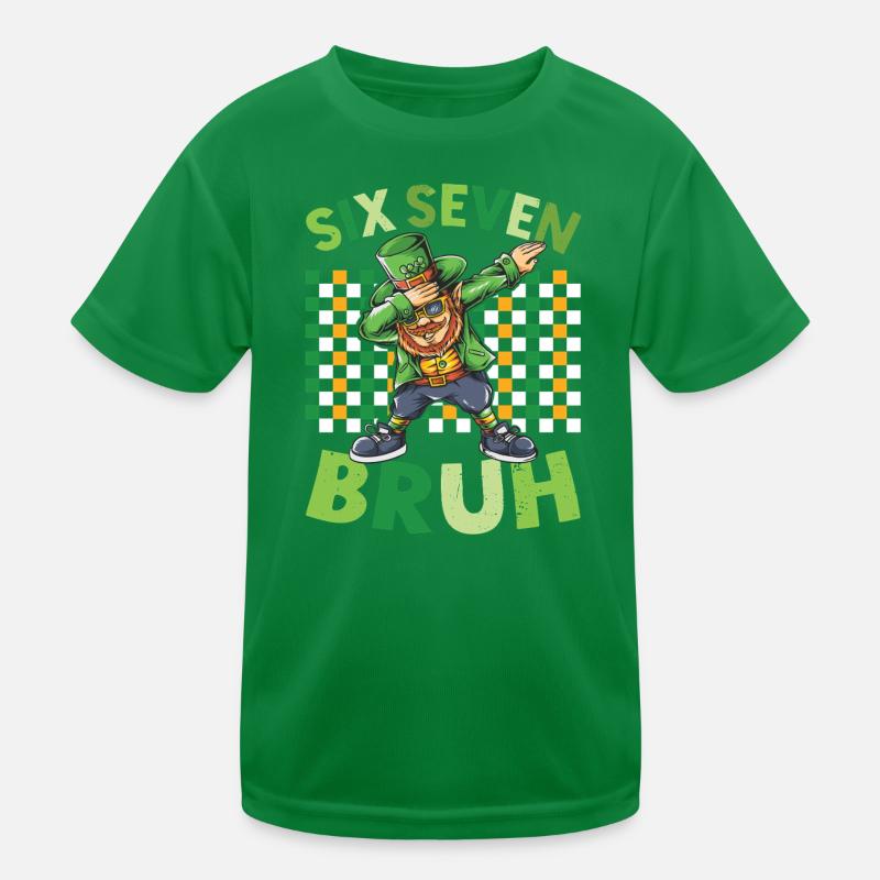 Leprechaun St. Patrick's Day Kids Functional T-Shirt