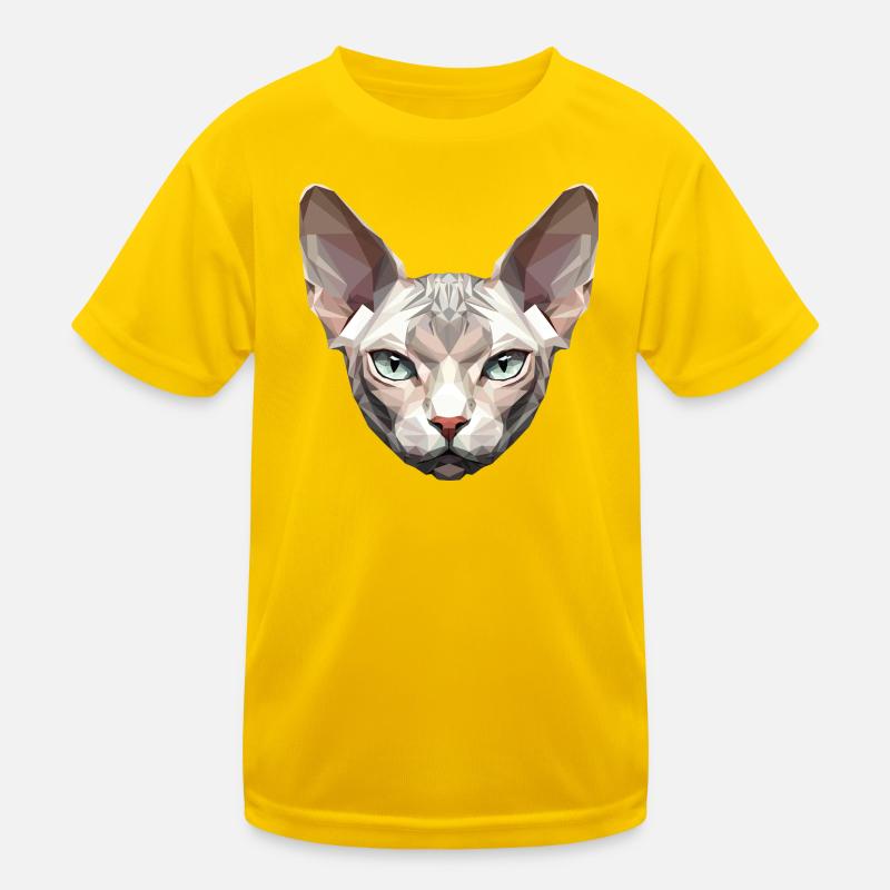 Sphynx Chat Sphynx Chat Chat Canadien Sphinx mignon T-shirt sport Enfant