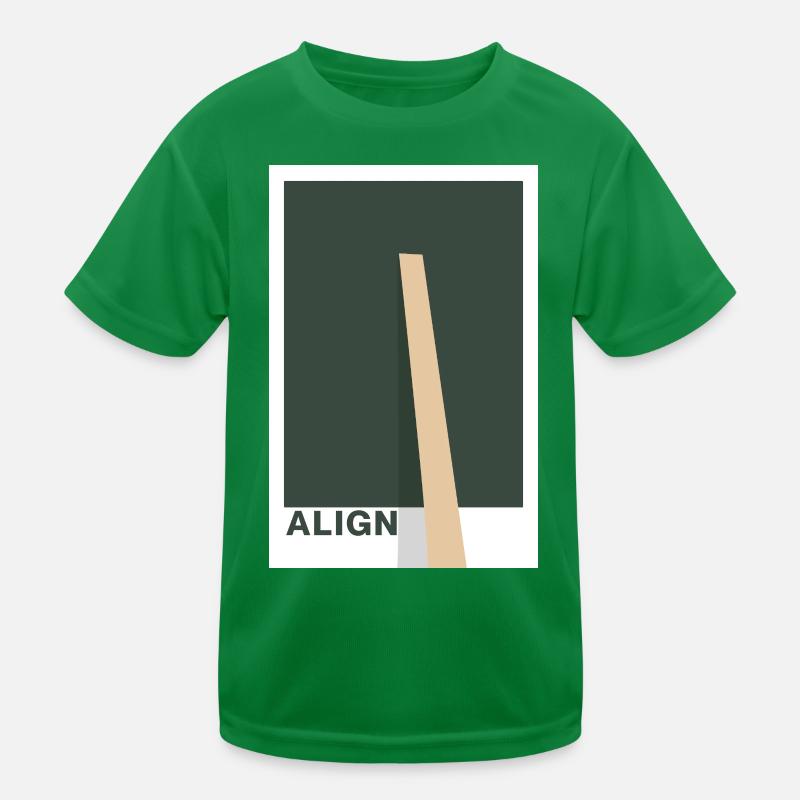 Align –  Design Statement Kinder Funktions-T-Shirt