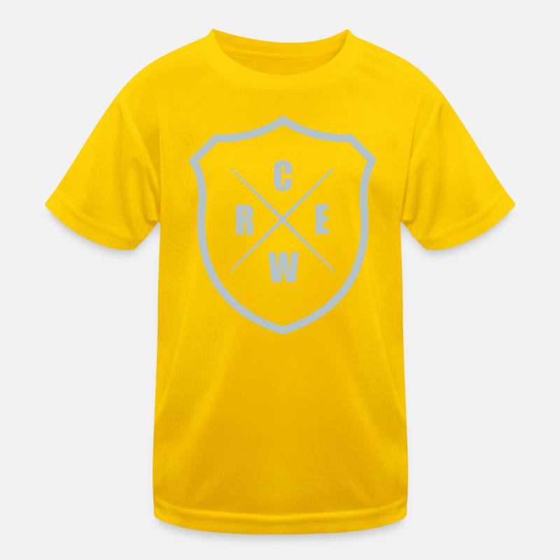Crew Shield Crest Kinder Funktions-T-Shirt