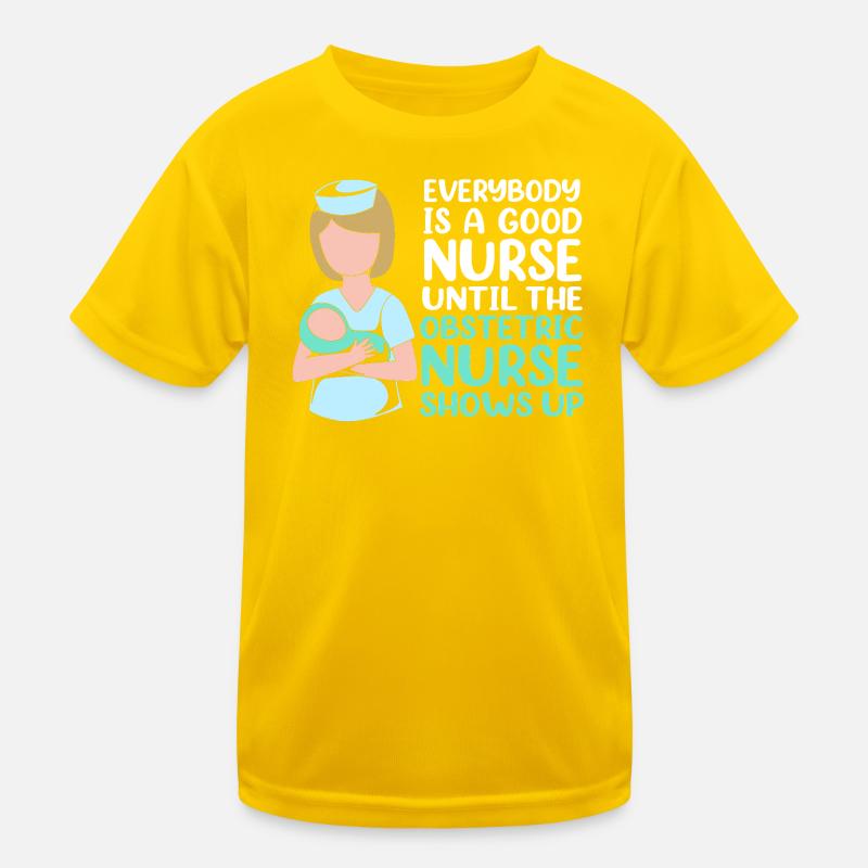Krankenschwester Schwangerschaft Krankenhaus Kinder Funktions-T-Shirt