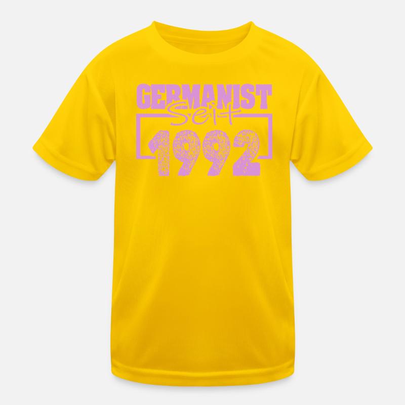 German studies scholar 1992 Kids Functional T-Shirt