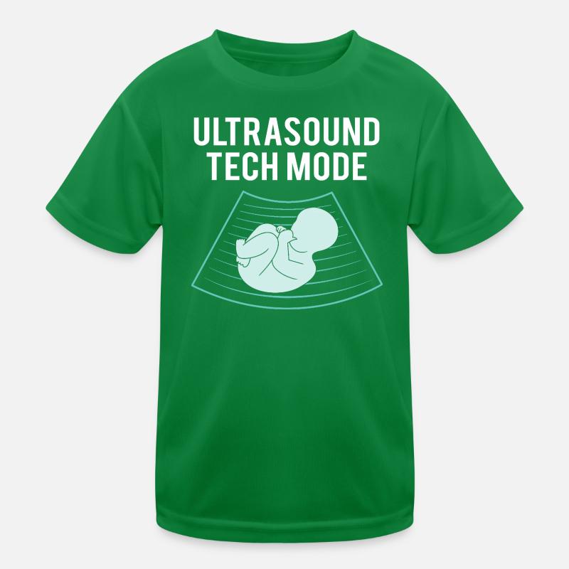 Ultraschalltechniker Ultraschall Techniker Kinder Funktions-T-Shirt