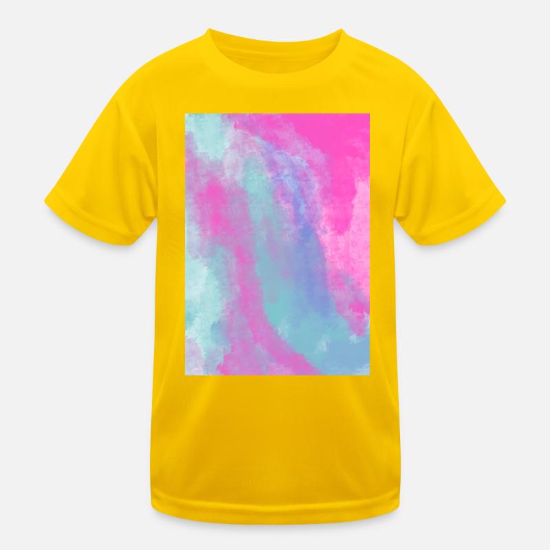 Gradient Spring customizable Kids Functional T-Shirt