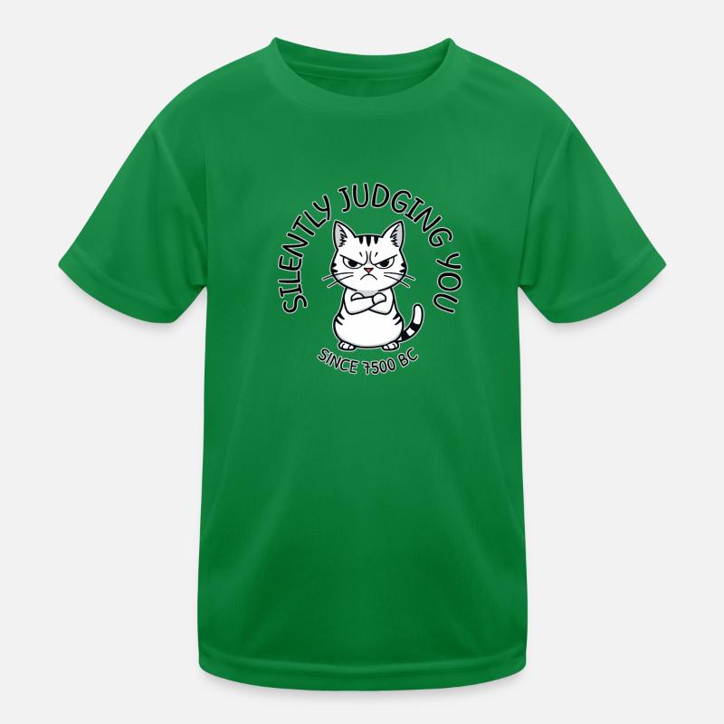 Katzenrichter seit 7500 v. Chr. Kinder Funktions-T-Shirt