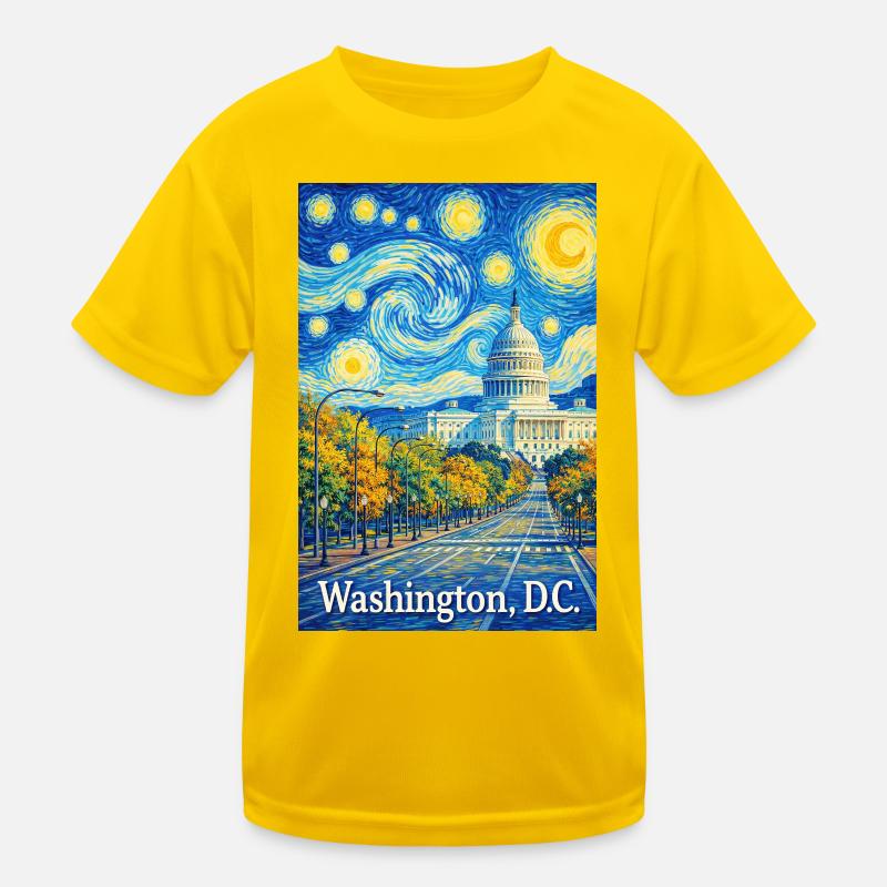 Washington, D.C. Kids Functional T-Shirt
