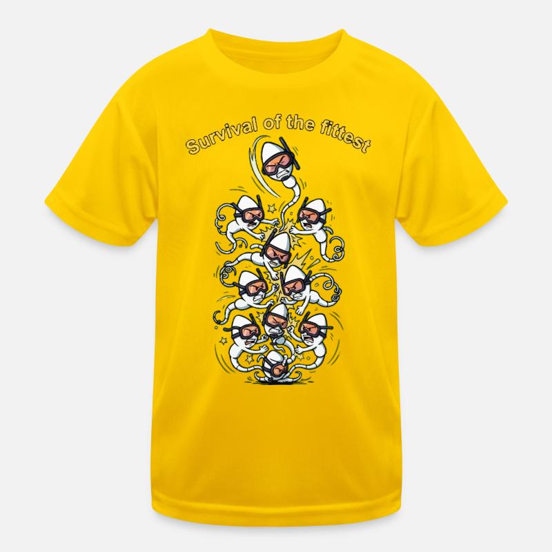 Survivance du spermatozoïde le plus apte T-shirt sport Enfant
