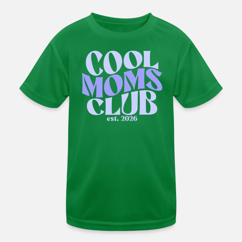 Cool Moms Club - Muttertag Mama Geschenk Kinder Funktions-T-Shirt
