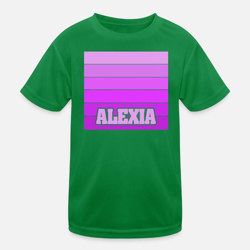 Gift for Alexia Kids Functional T-Shirt