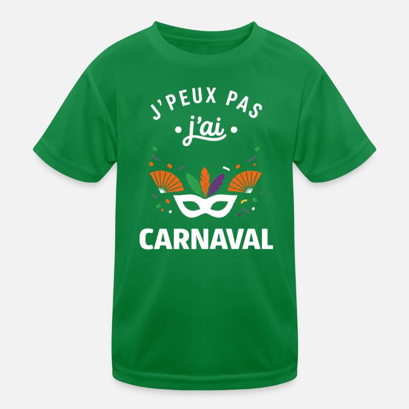 carnaval T-shirt sport Enfant