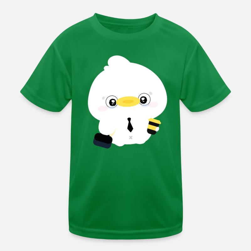 Canard en cravate Mignon du bureau T-shirt sport Enfant