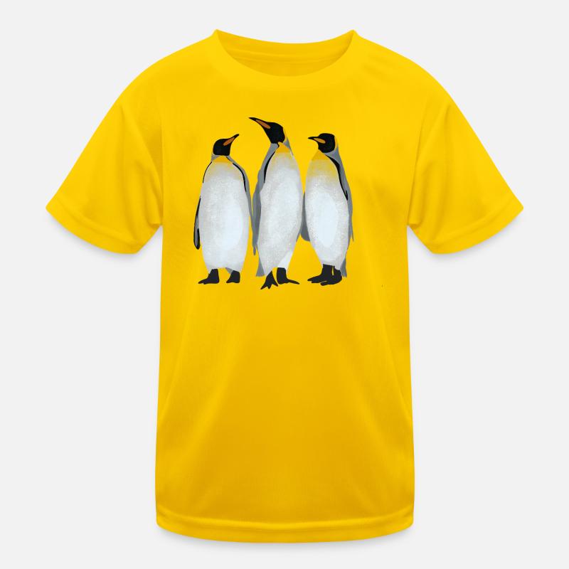 Three Penguins Kids Functional T-Shirt