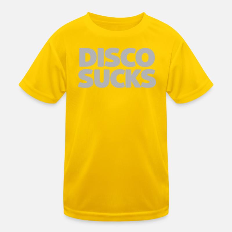 Disco Sucks Kids Functional T-Shirt