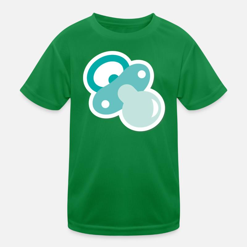 Schnuller Kinder Funktions-T-Shirt