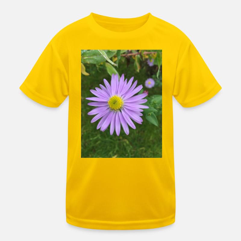 purple blossom Kids Functional T-Shirt