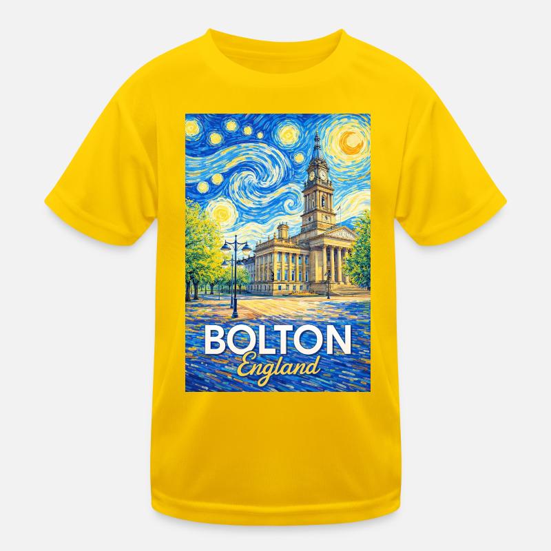 Bolton England Impression Kids Functional T-Shirt