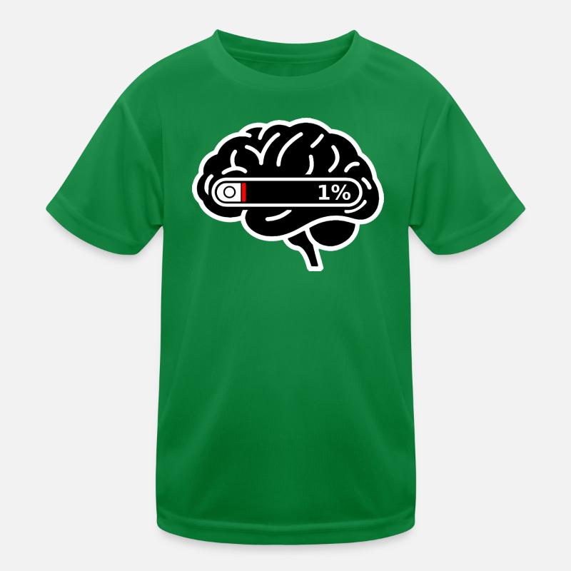 Brain_Loading_1-_Digital_Burnout Kinder Funktions-T-Shirt