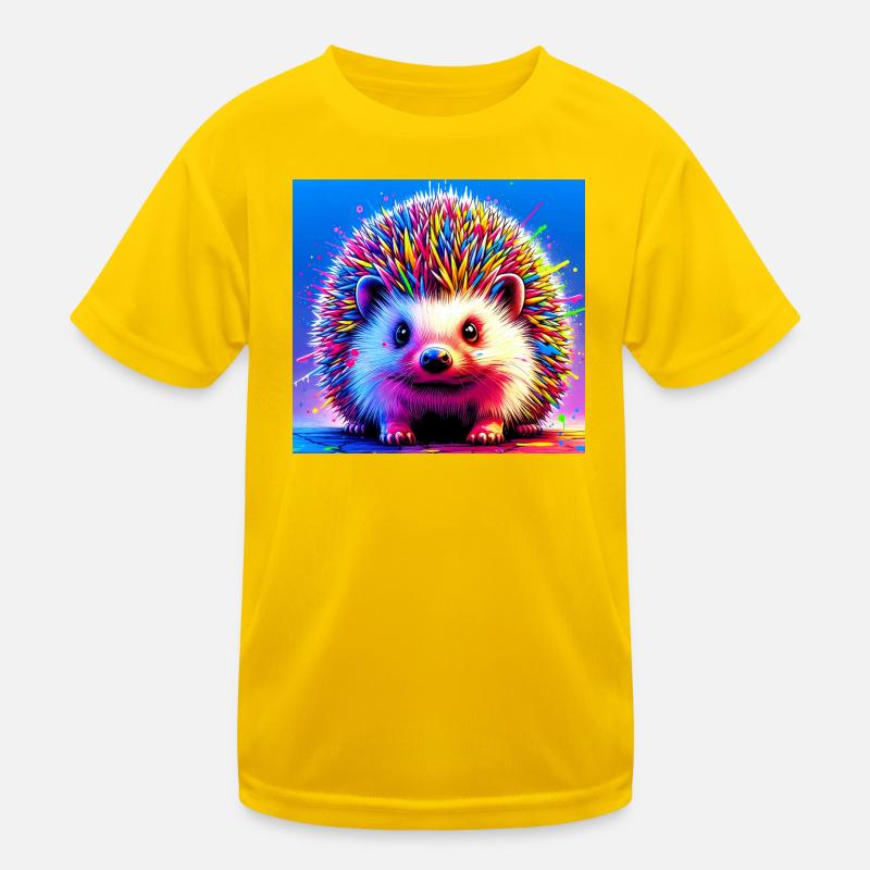 Igel Kinder Funktions-T-Shirt