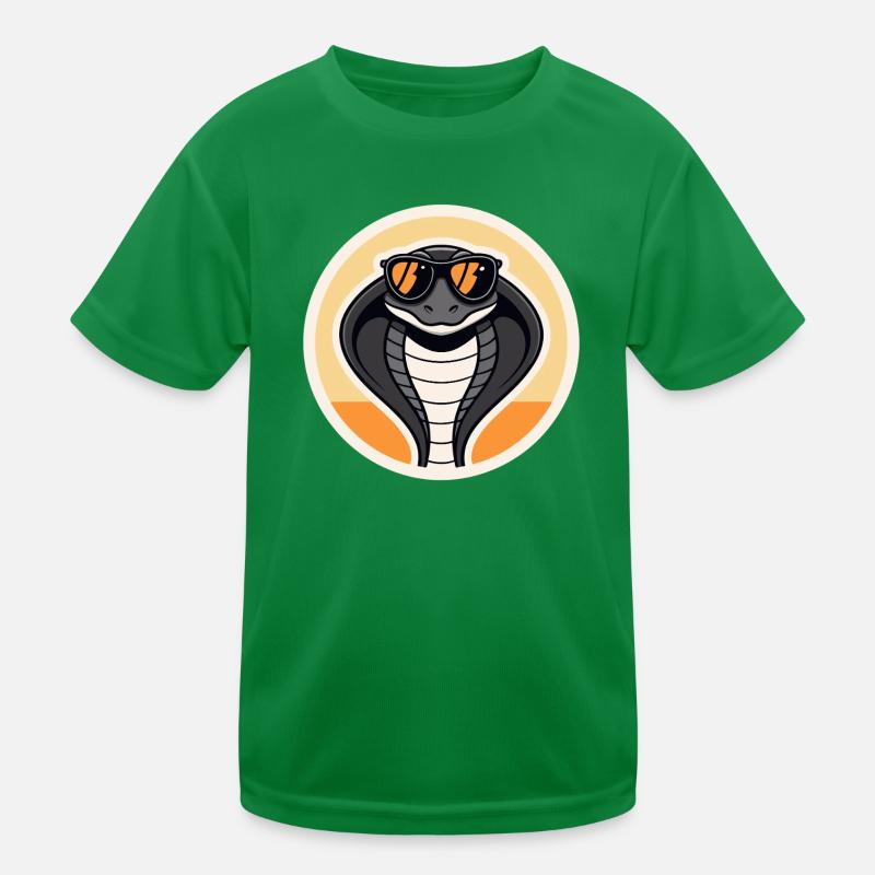 Cobra Sun Retro Kids Functional T-Shirt