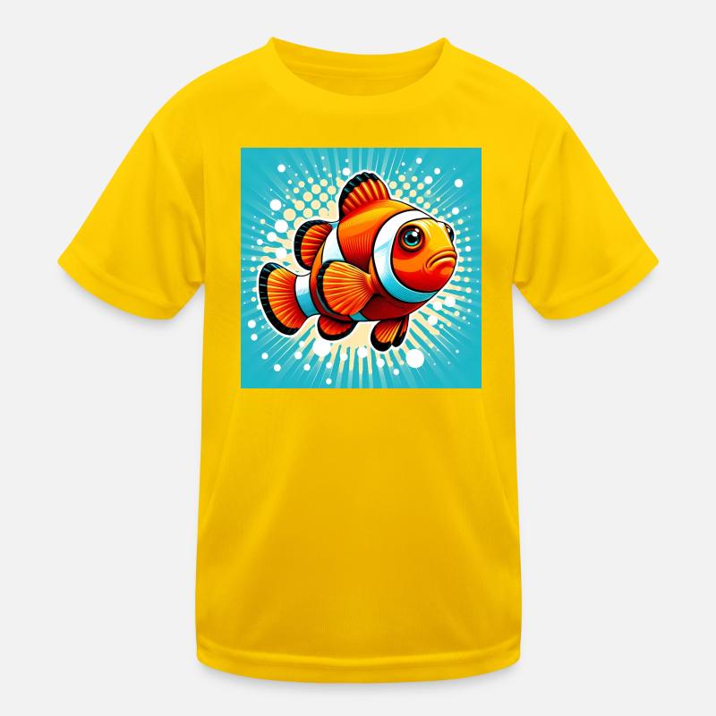 Clownfish Kids Functional T-Shirt