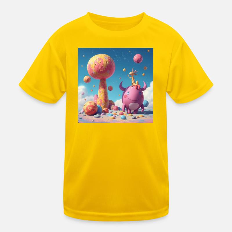 Amis de la planète pastel T-shirt sport Enfant