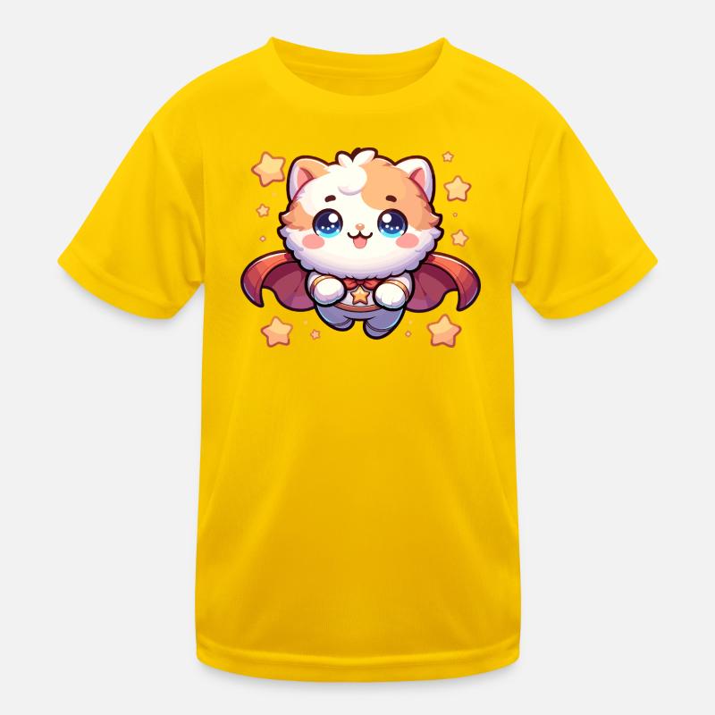 Héros Chaton, Super-héros Chat, Super Chaton T-shirt sport Enfant