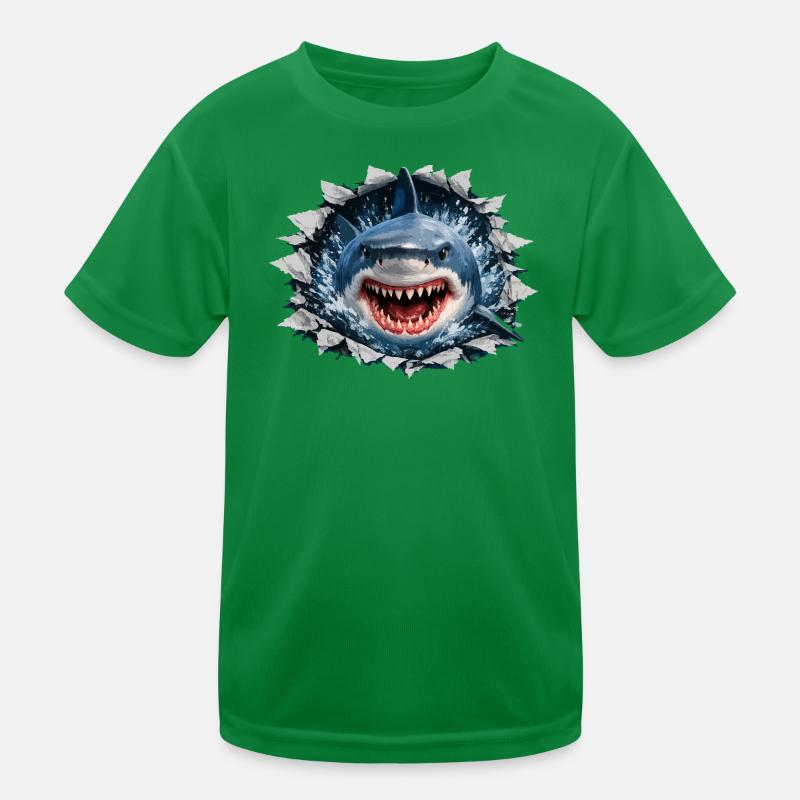 Conception de l’épidémie de requins de rupture T-shirt sport Enfant