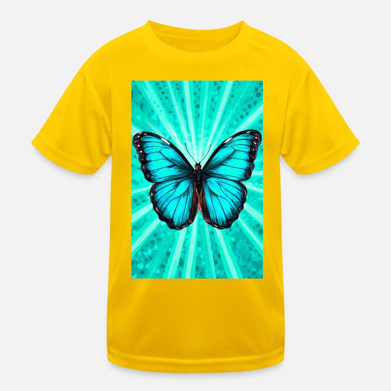 Schmetterling Kinder Funktions-T-Shirt