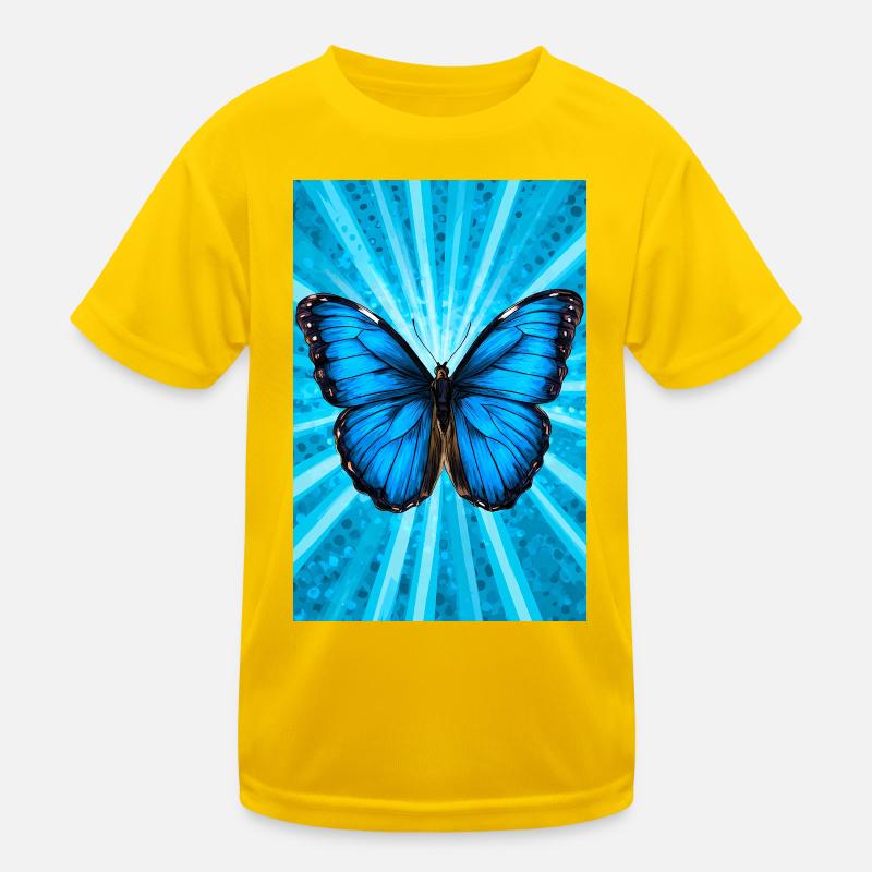 Schmetterling Kinder Funktions-T-Shirt