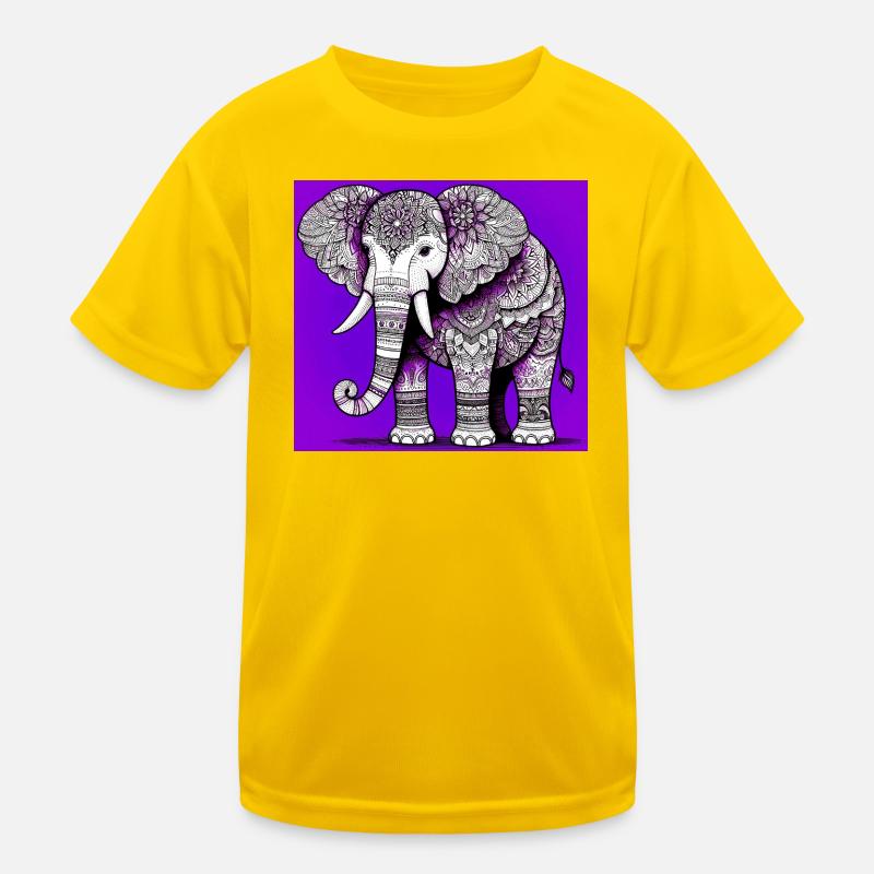 elephant Kids Functional T-Shirt