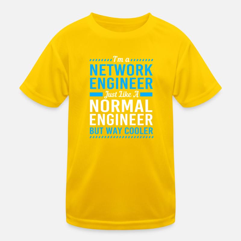 Netzwerk Informatiker Programmierer Admin Kinder Funktions-T-Shirt