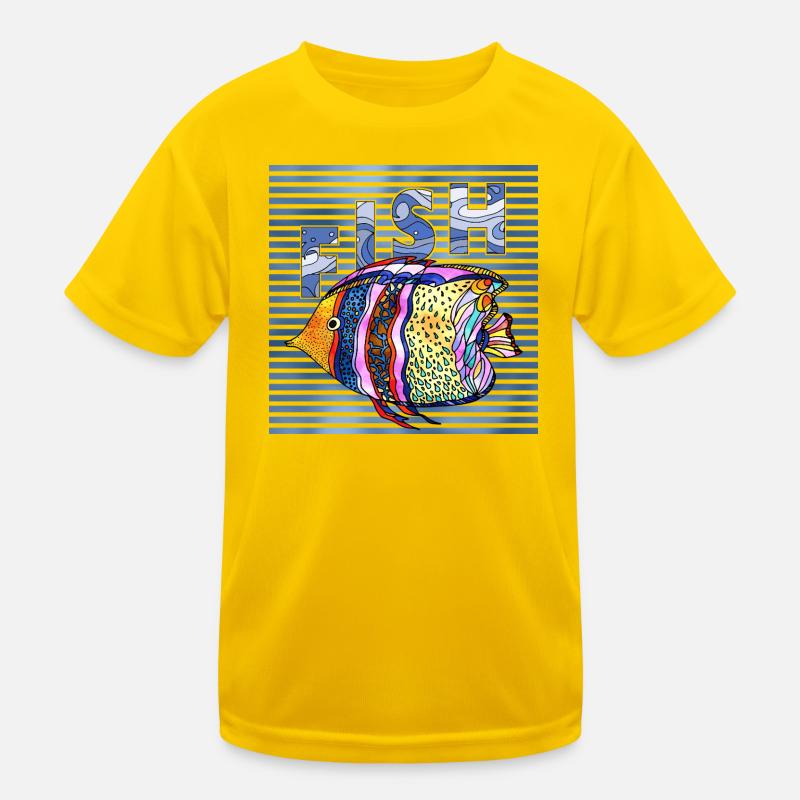 fish Kids Functional T-Shirt